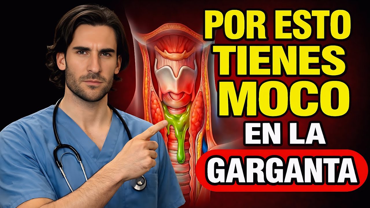 &iquest;Flema Cr&oacute;nica que NO Desaparece Esta es la Causa SORPRENDENTE en Adultos Mayores (Soluci&oacute;n Natural)
