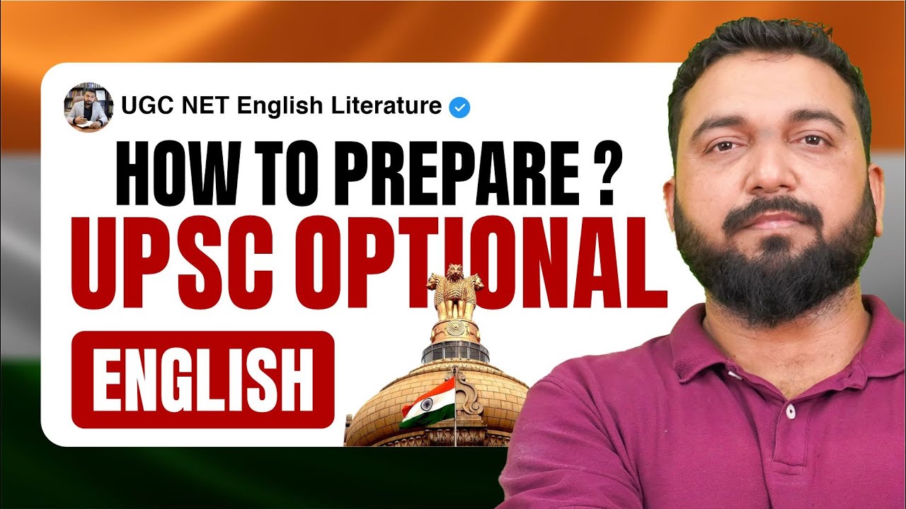 How to Prepare UPSC English Literature Optional 2025 | Expert Guidance by Prof. Vineet Pandey Sir