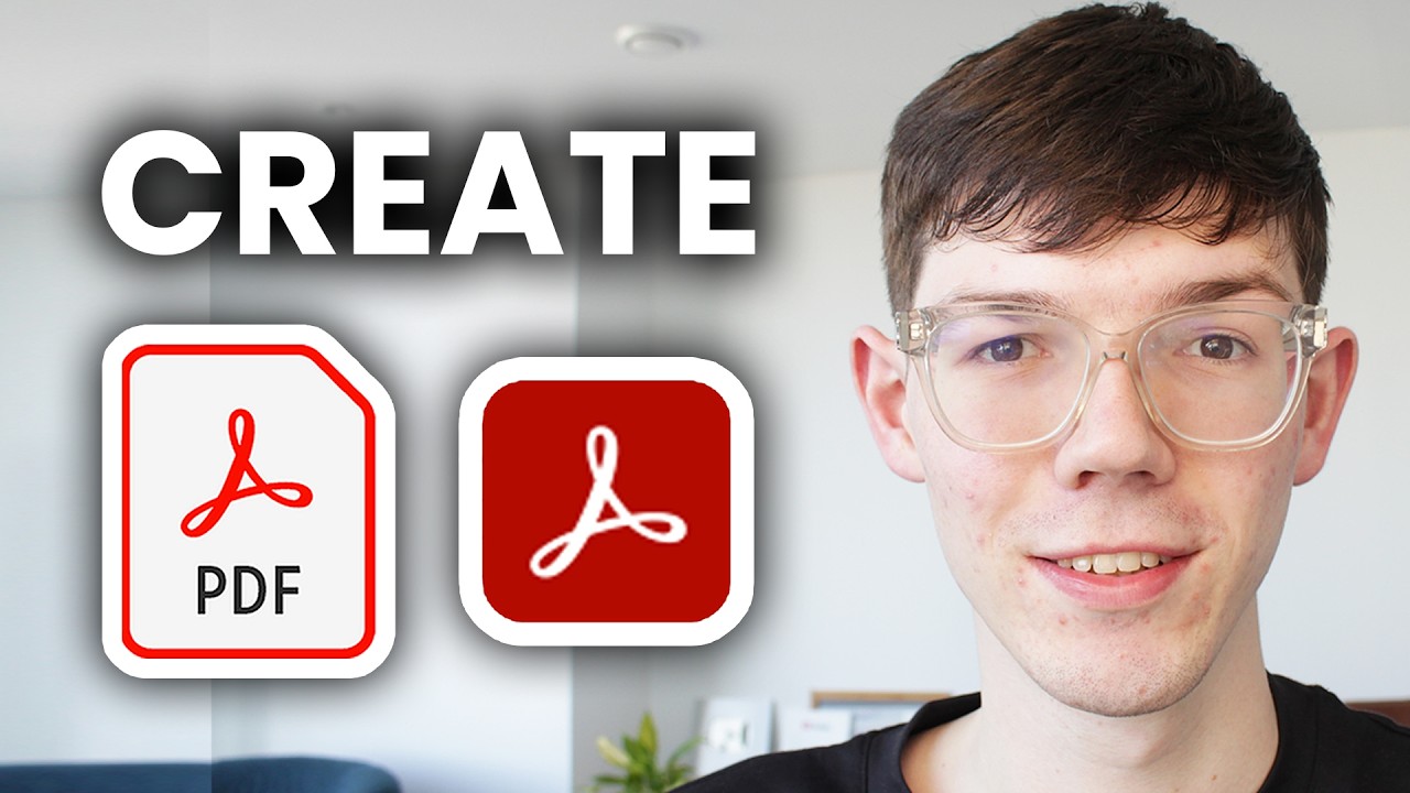 How To Create A PDF With Adobe Acrobat - Tutorial