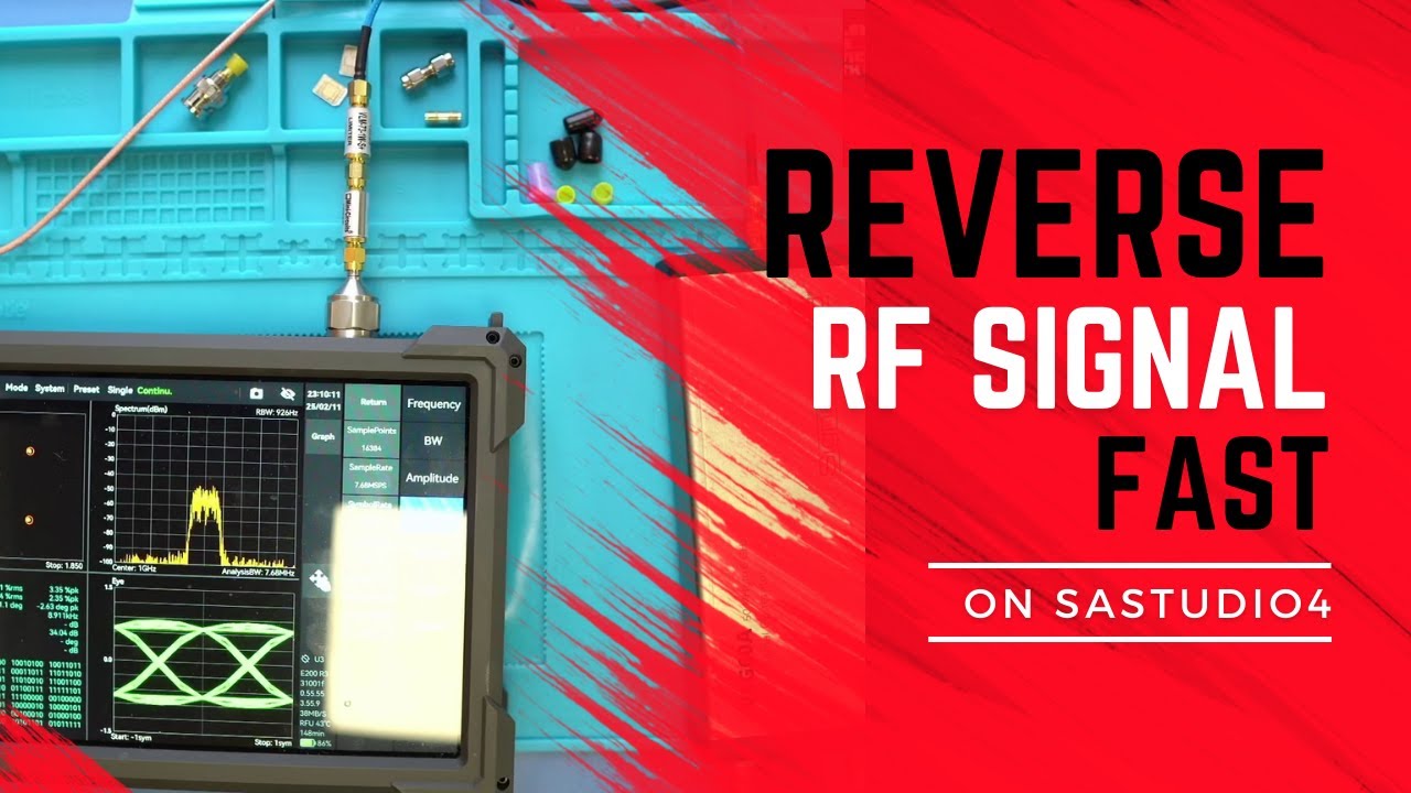 Breaking Down RF Signals: New Harogic SAStudio4 Features