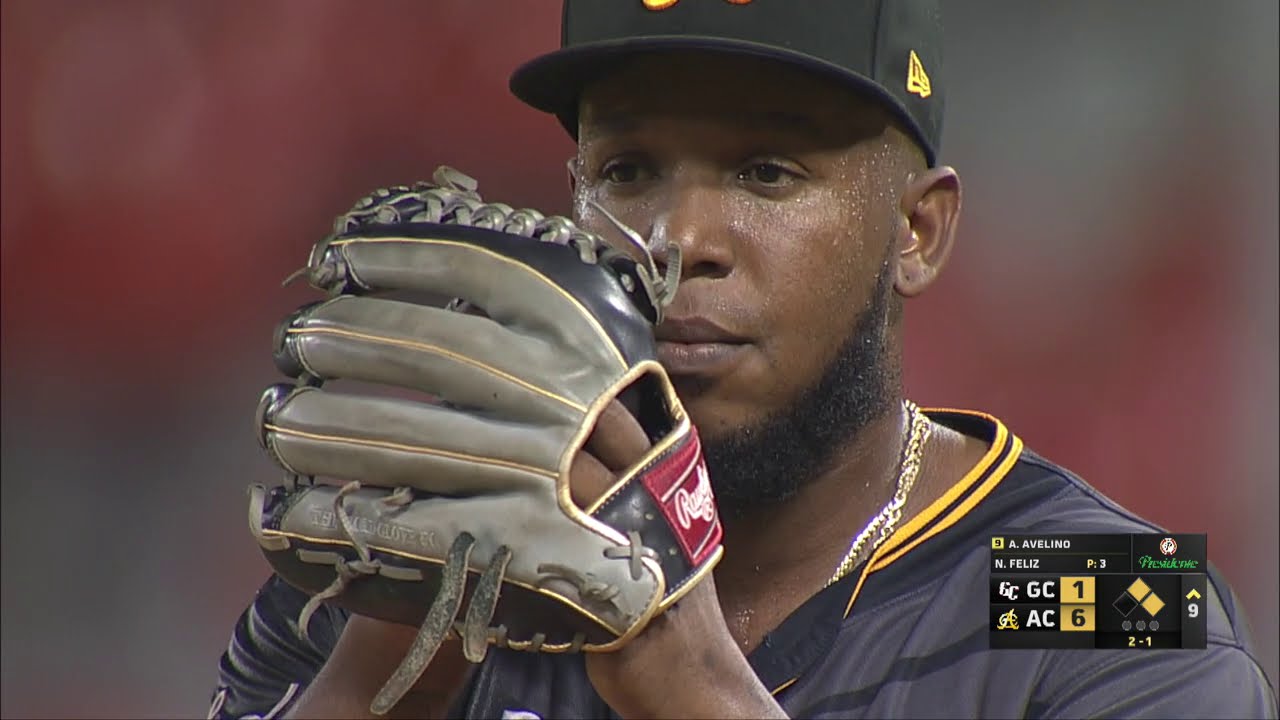 NEFTALI FELIZ (9na ENTRAD)JUEGO 6 - (SERIE FINAL) GIGANTES vs AGUILAS
