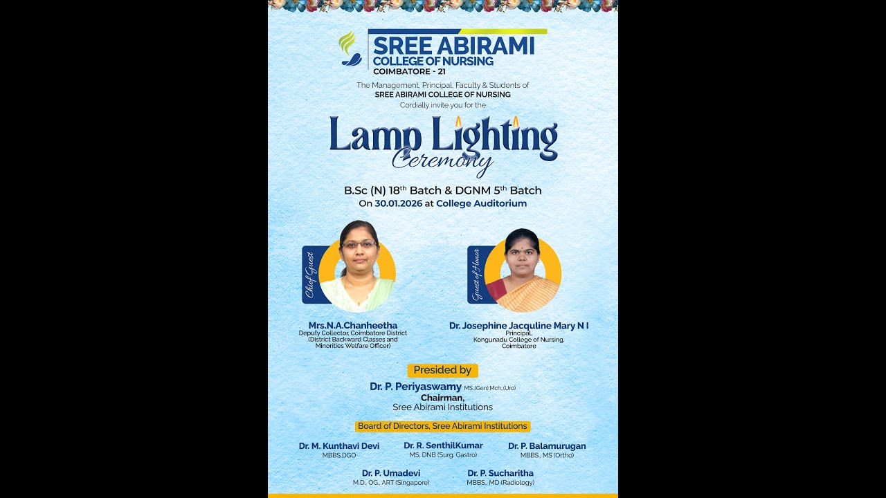 Lamp Lighting Ceremony | B.Sc (N) 18th Batch & DGNM 5th Batch | 30 JAN 2026