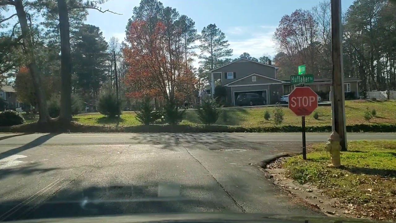 Exploring Rome, GA Neighborhoods: Driving in the Garden Lakes Area Part 1, December 2020