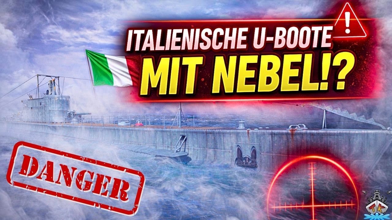 Italienische U-Boote  - ENDLICH NEBEL?! WTF 🤯 Foca, Pietro Micca & Calvi