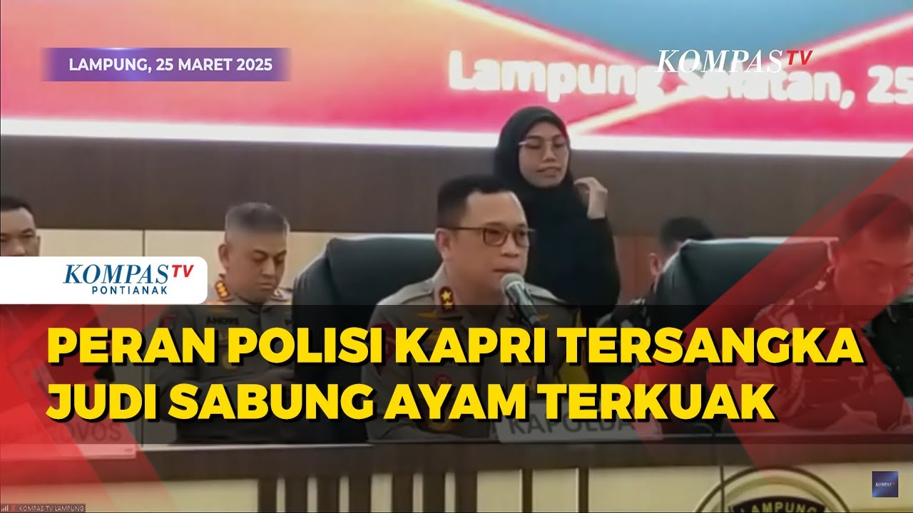 Peran Polisi Kapri Tersangka Judi Sabung Ayam di Way Kanan Terkuak
