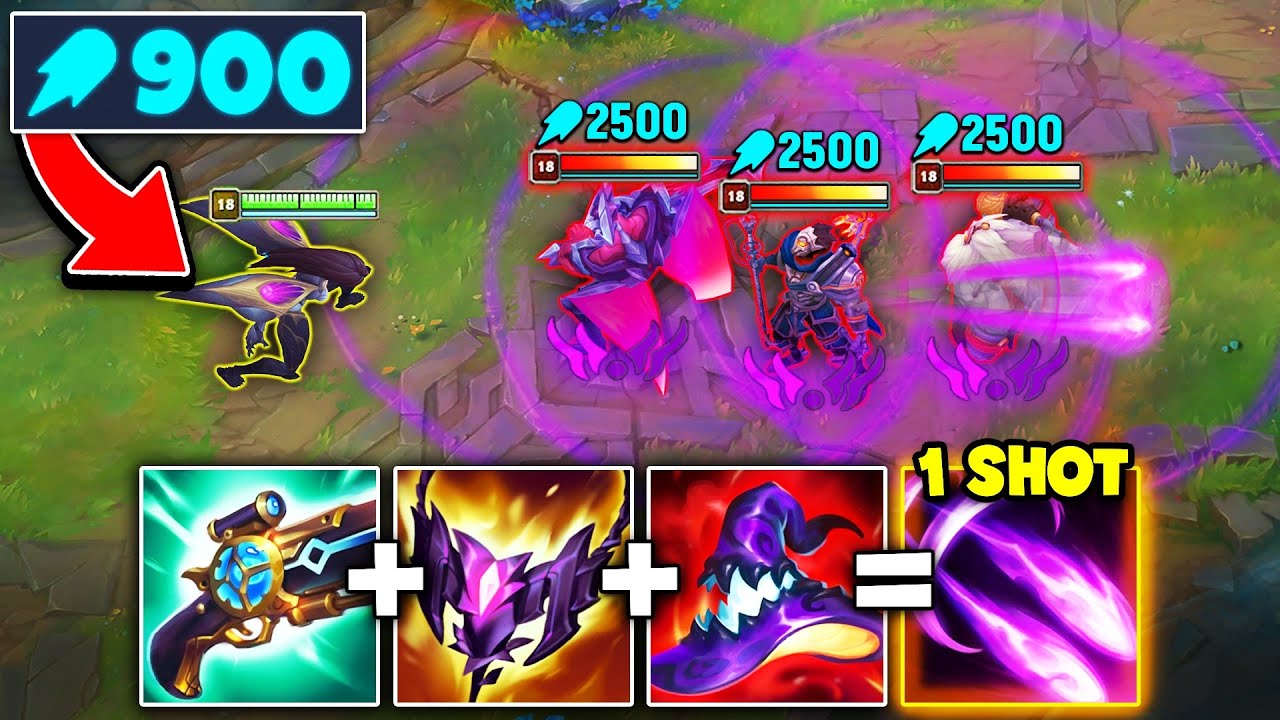 This Sniper Kai'Sa video will 100% NEVER be topped... (900+ AP,  LITERAL ONE SHOTS)
