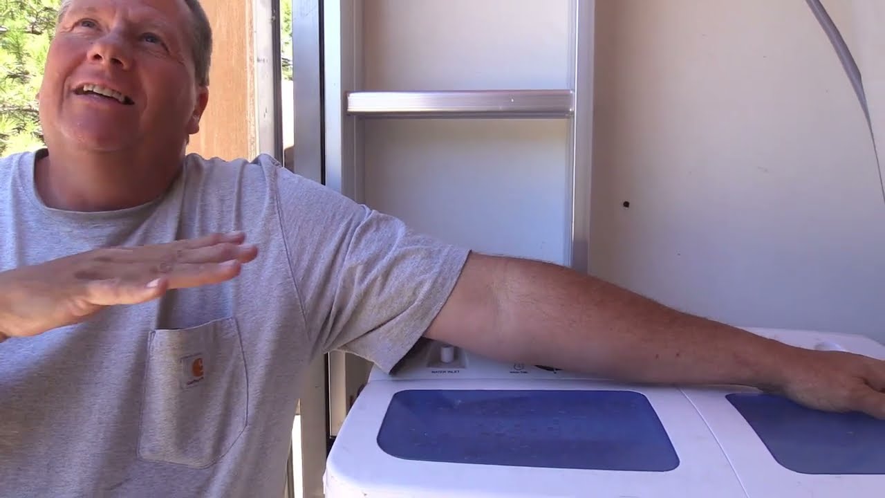 Van Life Laundry- Washing Clothes While Living on the Road Phenomenal Washing Machine Low Power Draw