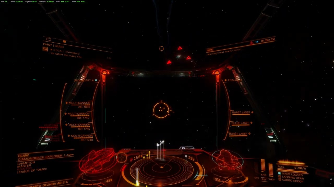 Elite: Dangerous - Alliance Challenger HazRES Bounty Hunting