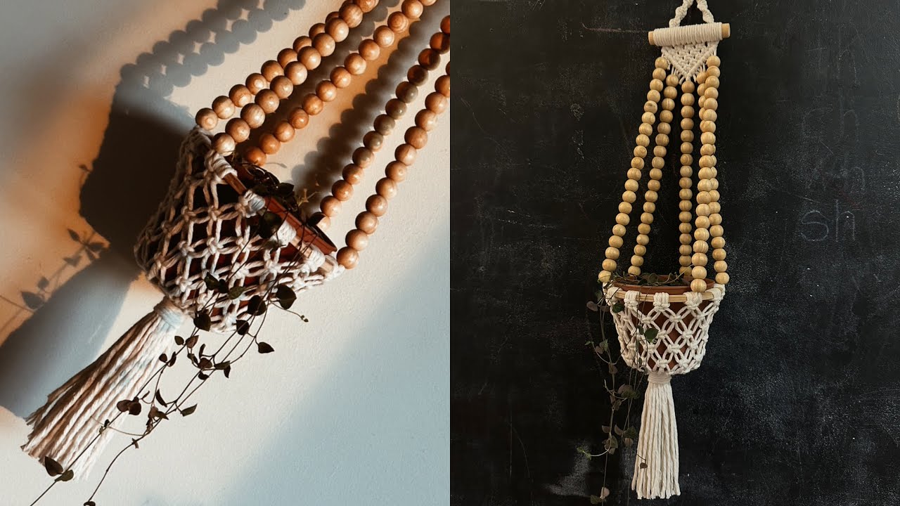 Tutorial Macrame Bali Plant Hanger