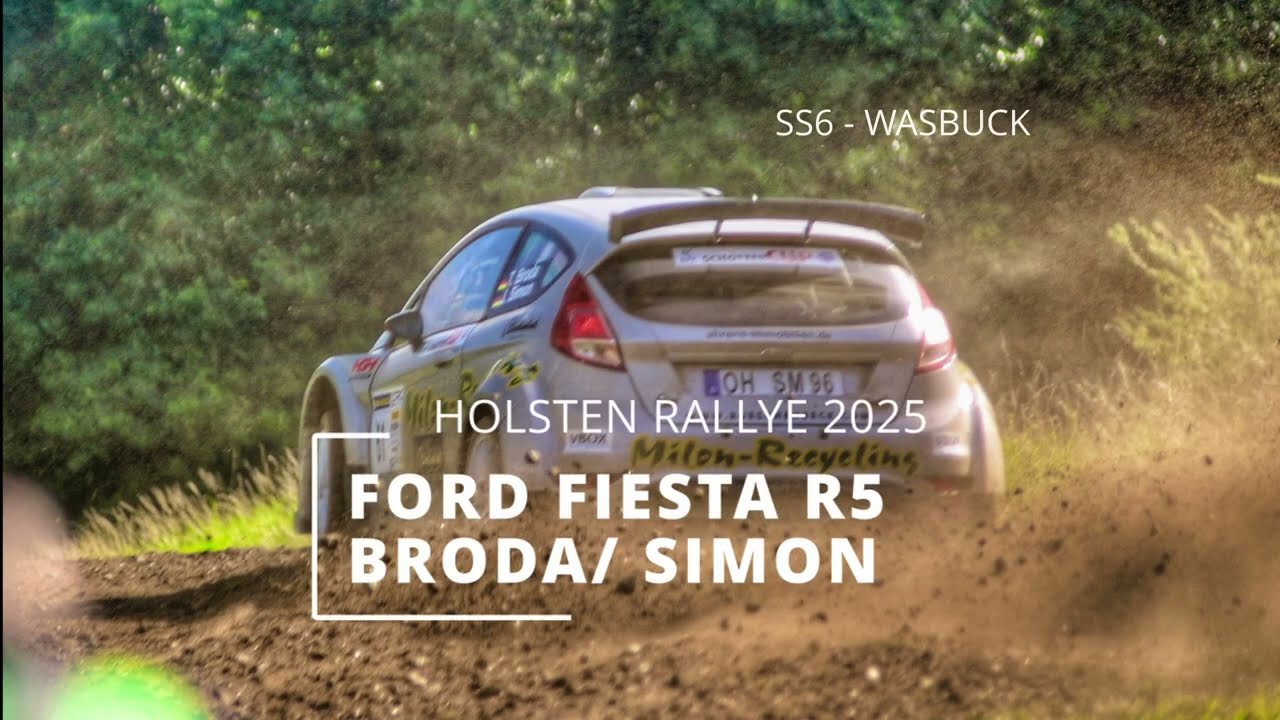 2025 HOLSTEN RALLYE  - SS6 | BRODA/ SIMON | FORD FIESTA R5 | Stage win onboard