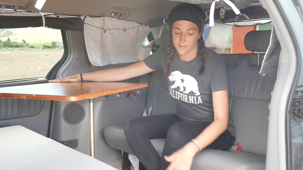 Mini Van Camper Conversion
