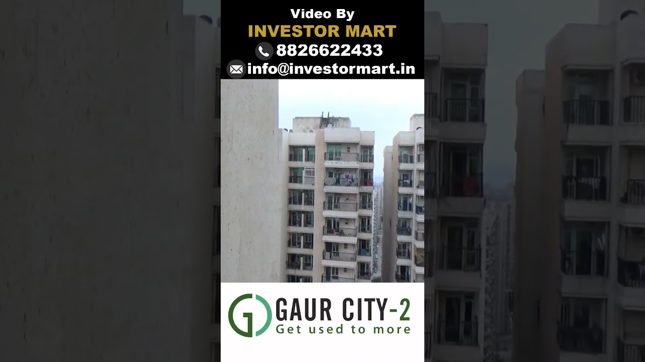 Gaur City 12th Avenue 1320sq.ft. Call 8826622433