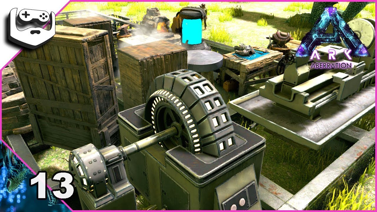ARK Survival Evolved Romania Aberration | curent electric și strângător de caca