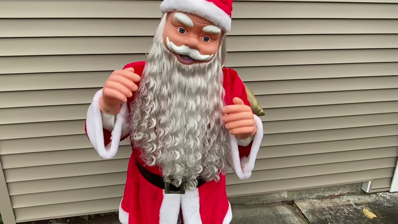 RARE NB-TOYS 170CM Twisting and Dancing Santa