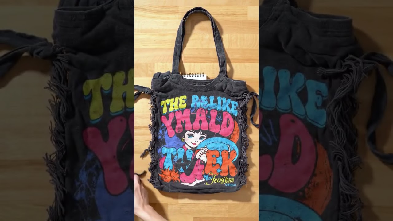 Easiest No-Sew T-Shirt Bag Hack!