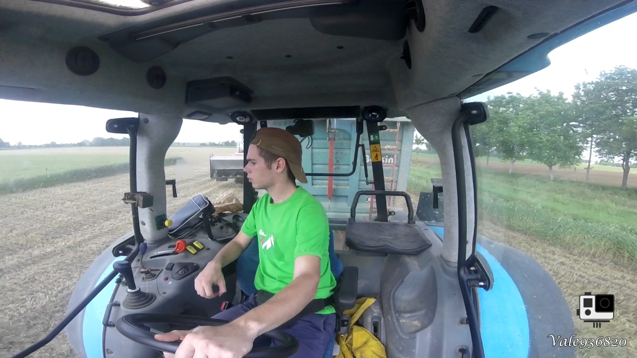 GoPro - Landini Landpower 135 + Bossini | Insilato frumento 2017
