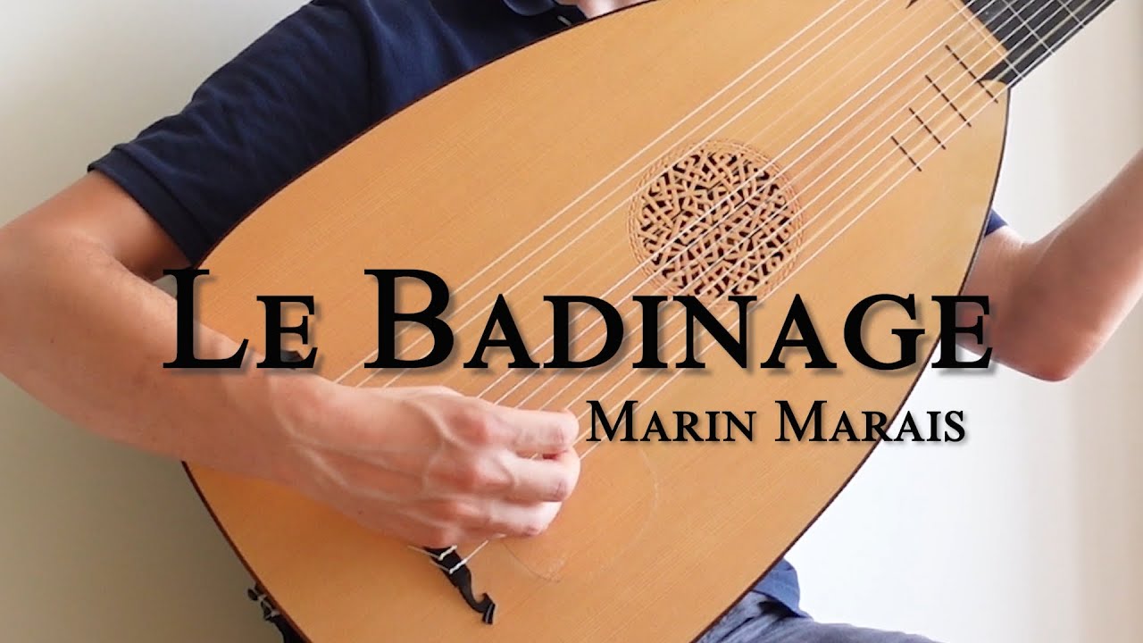 Le Badinage (arr. for theorbo) - Marin Marais - Luís Abrantes