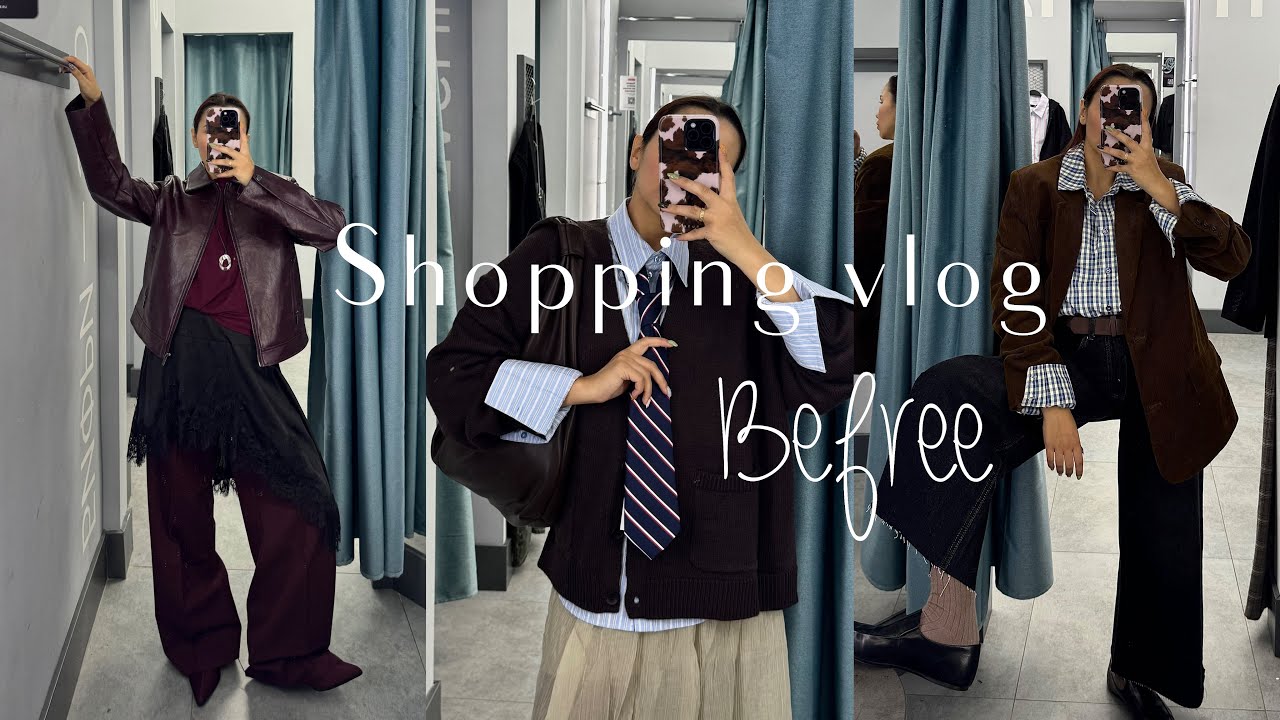 ШОПИНГ ВЛОГ: обзор осенней коллекции Befree