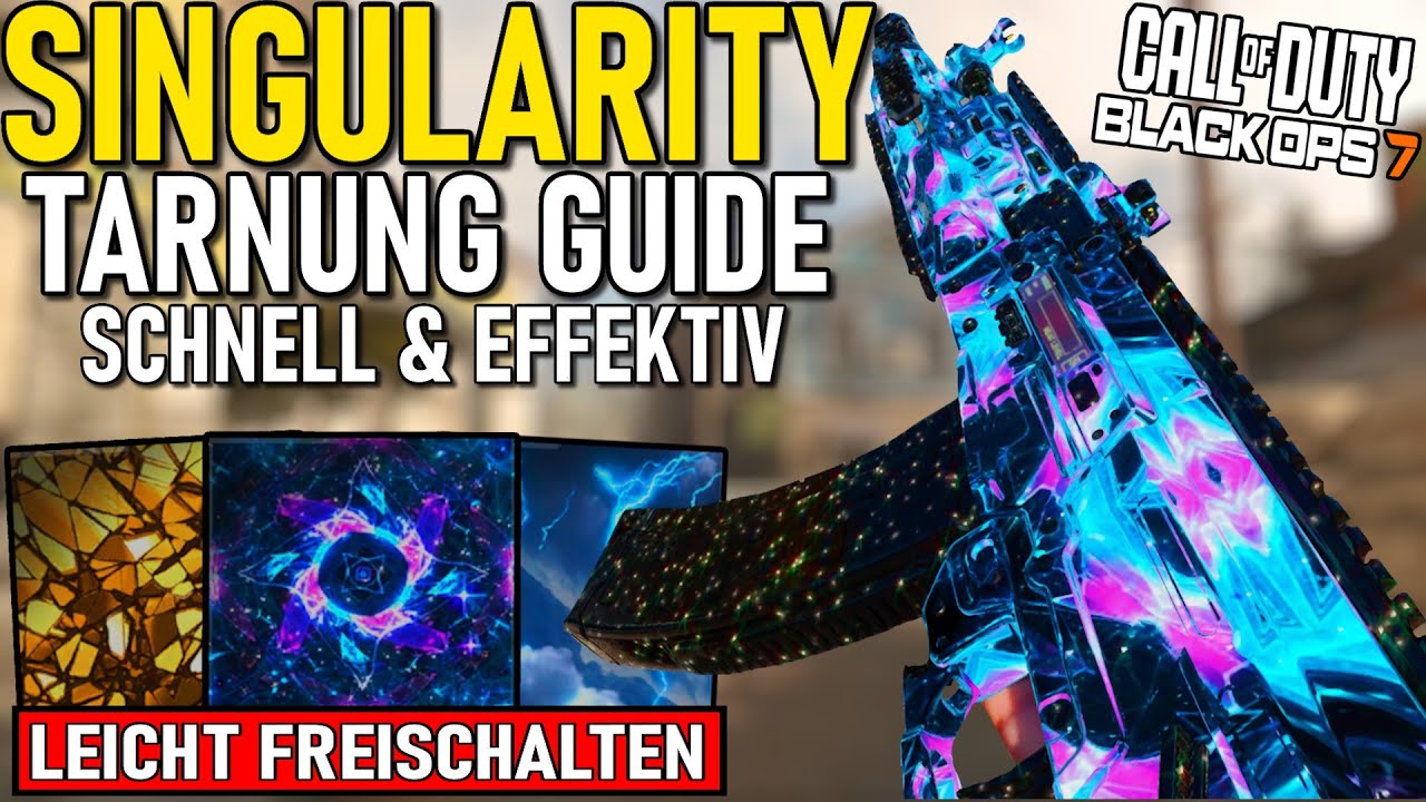 SEHR EINFACH & SCHNELL SINGULARITÄT FREISCHALTEN in BLACK OPS 7 (Bo7 Tipps & Tricks Bo7 Deutsch