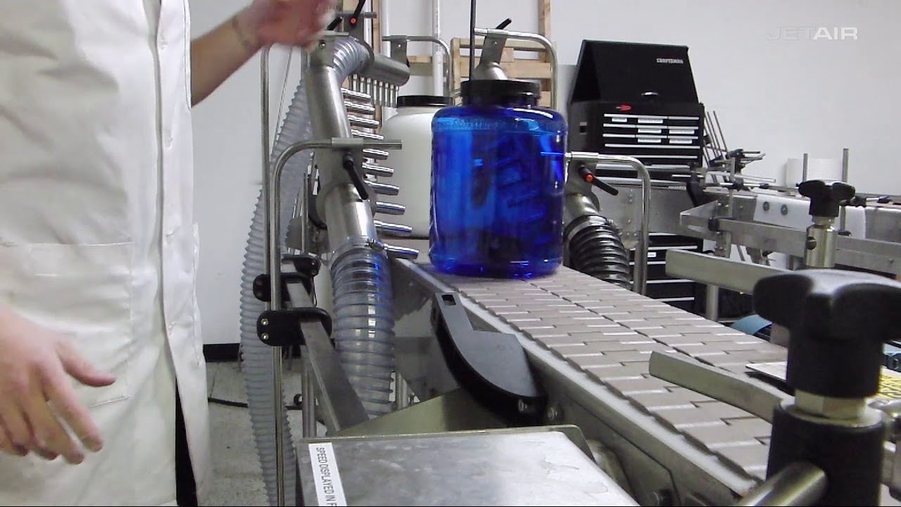 Powder Removal: Ionized Air Knife & Blower System | JetAir