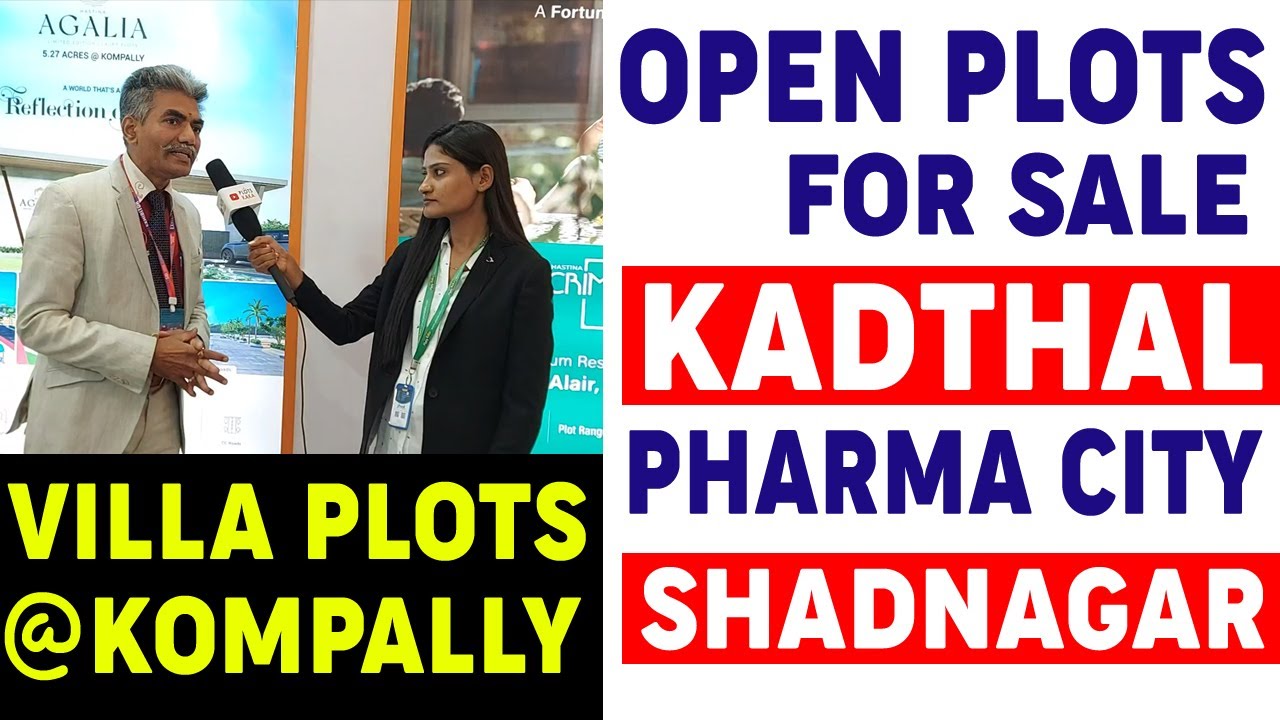 Open Plots For Sale in Kadthal Town, Near Pharma City | Villa Plots in Kompally | Plots in Shadnagar