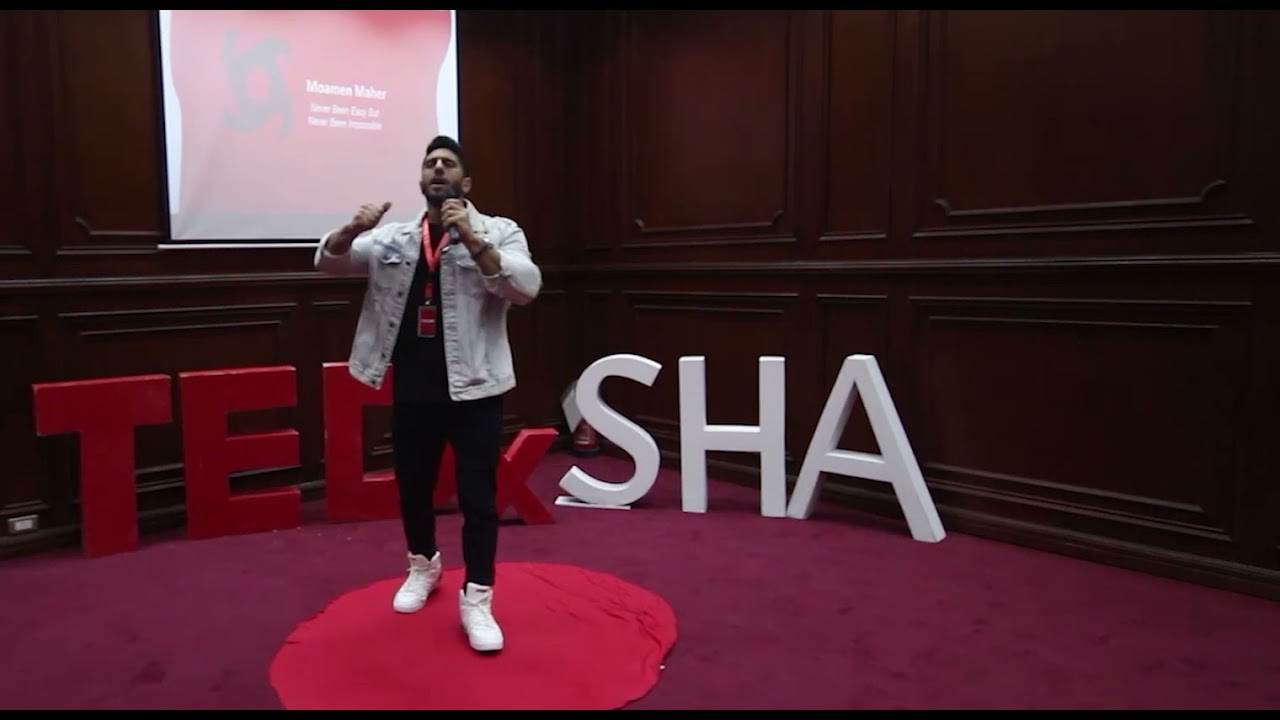 Chasing your dream is not an option | Moamen Maher | TEDxSHA