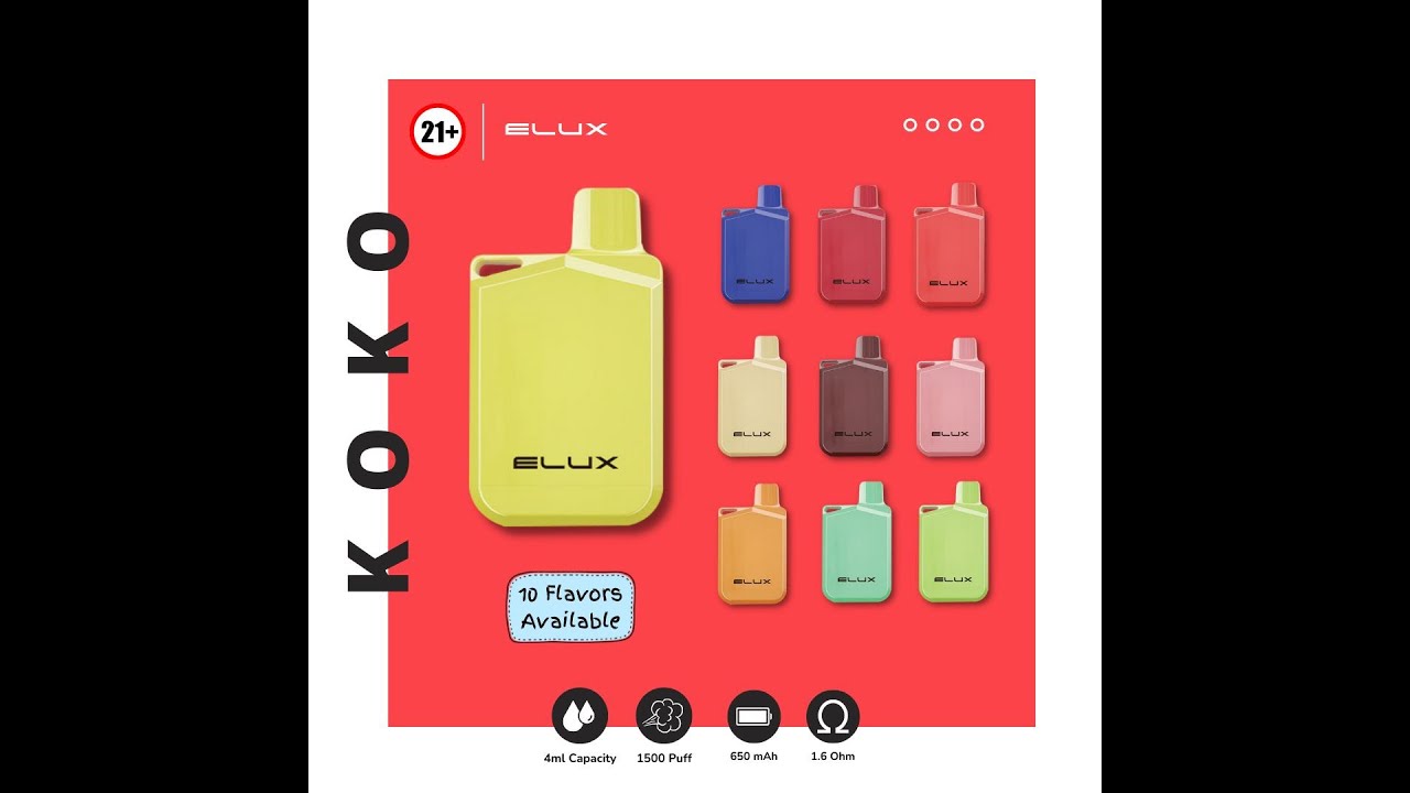 Elux KOKO 1500 Puffs