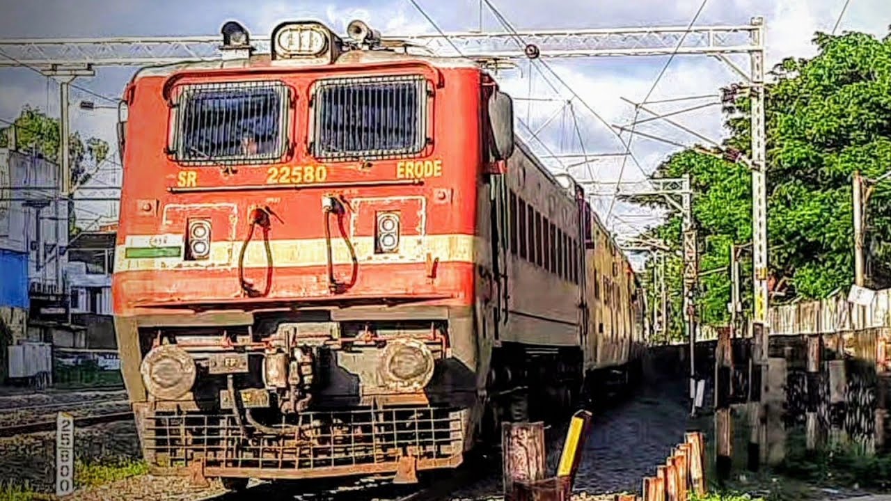 FIRST-RUN OF 07643/CIRCAR EXPRESS COVID-19 SPECIAL|OFFLINK ITARSI WAP 4 22856|CHENDUR,THIRUKKURAL SF
