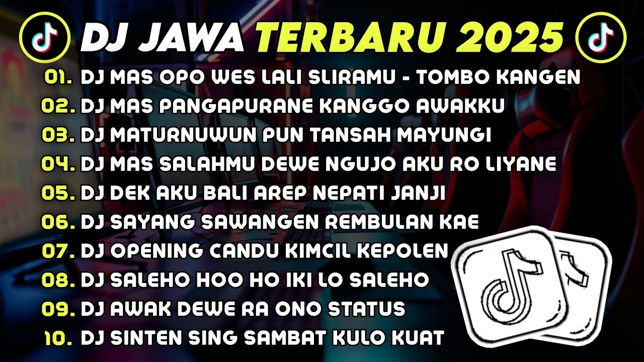 DJ JAWA TERBARU 2025 FULL BASS 🎧 DJ MAS OPO WES LALI SLIRAMU 🎶 DJ MAS PANGAPURANE KANGGO AWAKKU