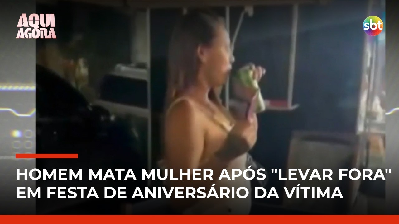 Mulher é morta após recusar flerte durante comemoração do próprio aniversário em SP | #AquiAgora