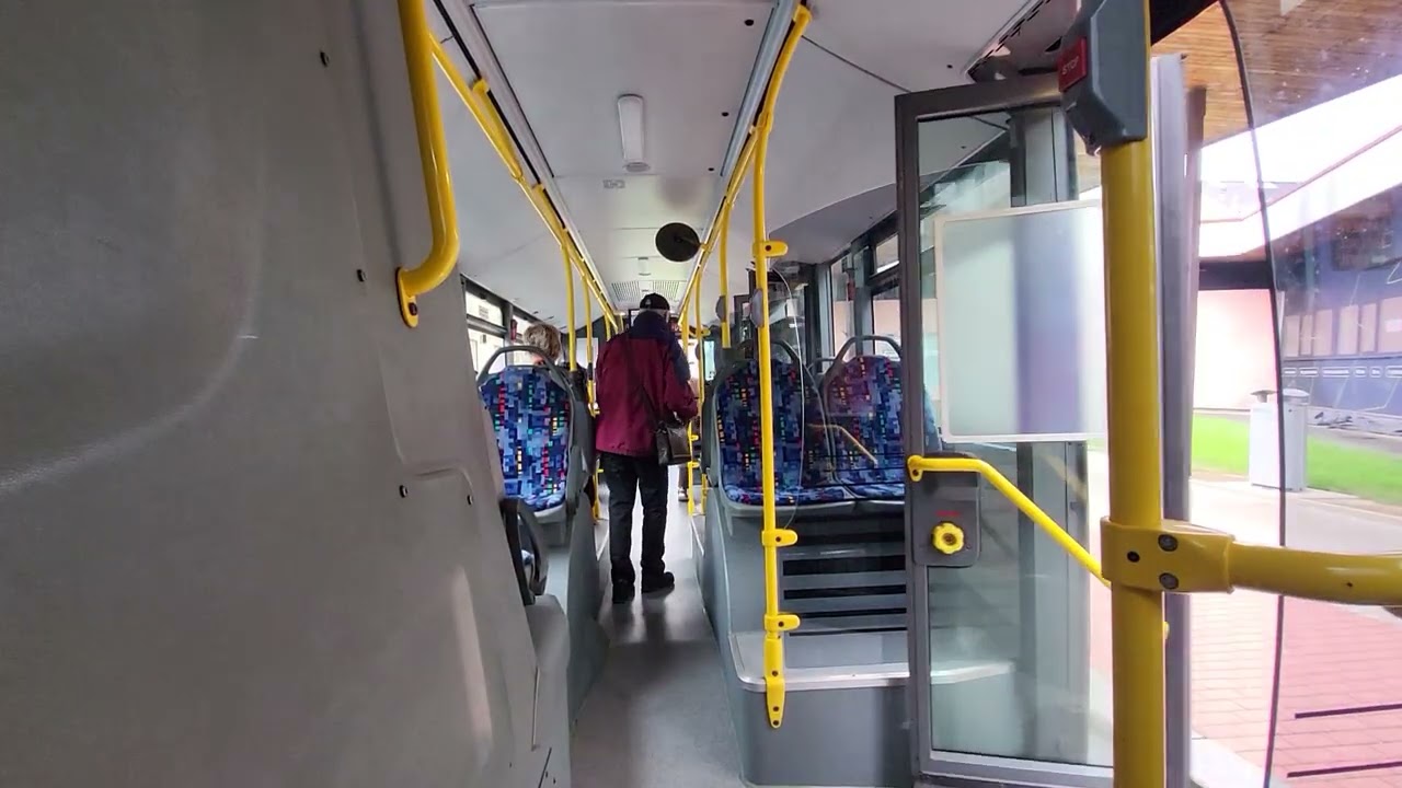 @eLTransport-Liberec  Jízda jabloneckým autobusem Mercedes-Benz Conecto LF II hybrid na l. 106