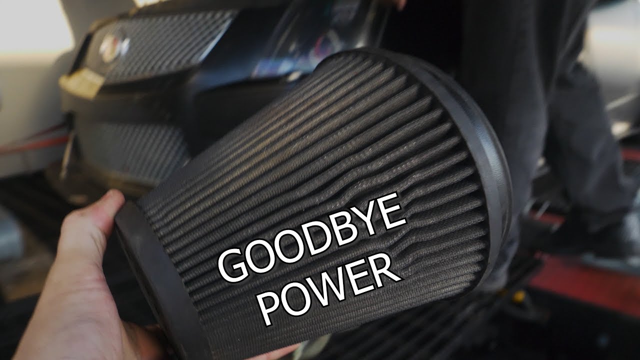 How much performance is lost from a DIRTY Air Filter?
