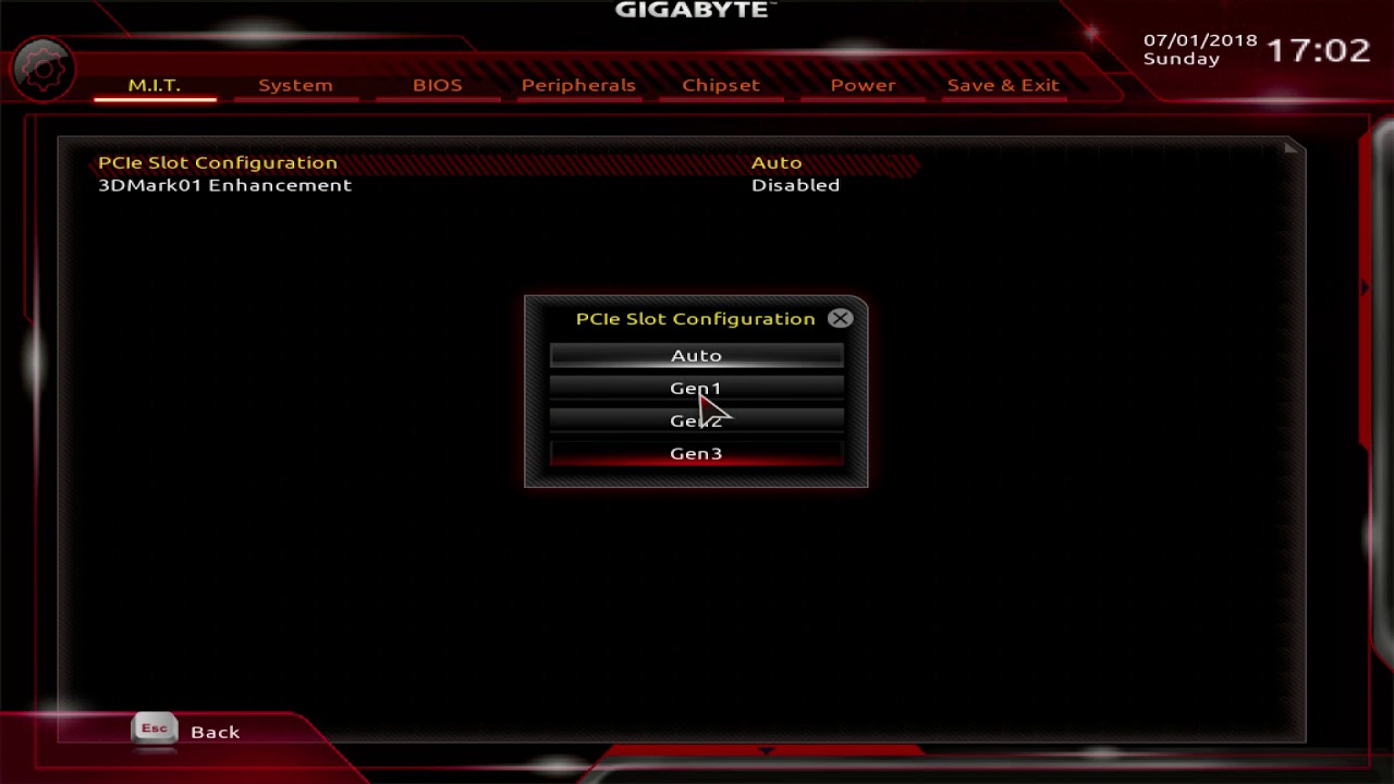 BIOS overview: Gigabyte X470 Ultra Gaming (should be very similar to Gaming 5)