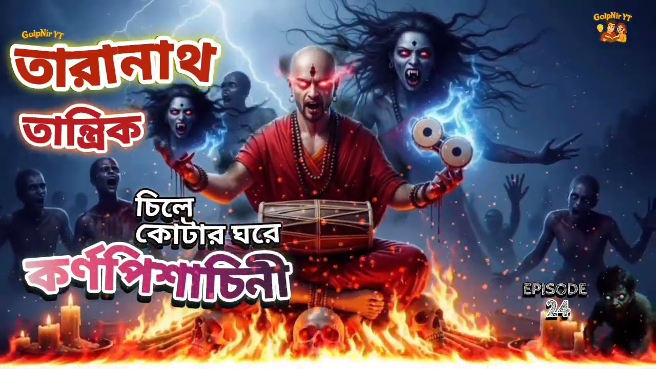 🔥 কর্ণপিশাচিনি  TARANATH TANTRIK NEW STORY | Bangali Audio Story