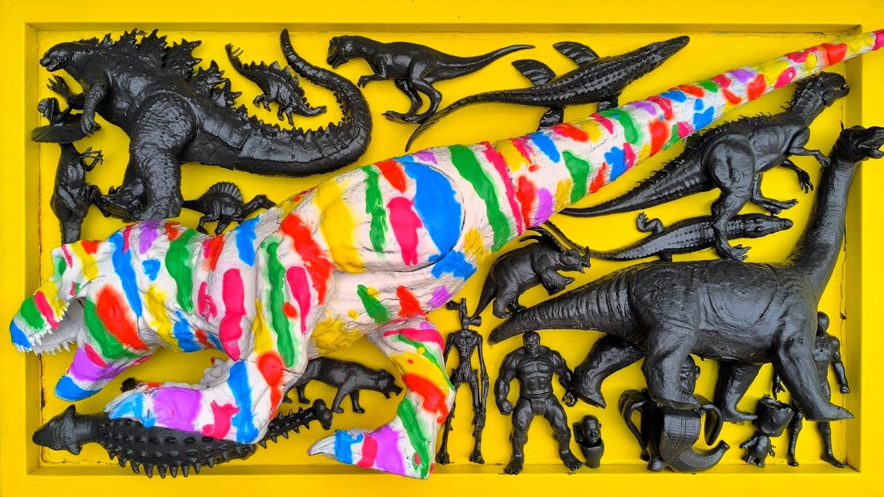 Dinosaurus Jurassic World Dominion: T-rex/ Brachiosaurus/ Skibidi/ Spider-Man/ KingKong/ KingGidorah