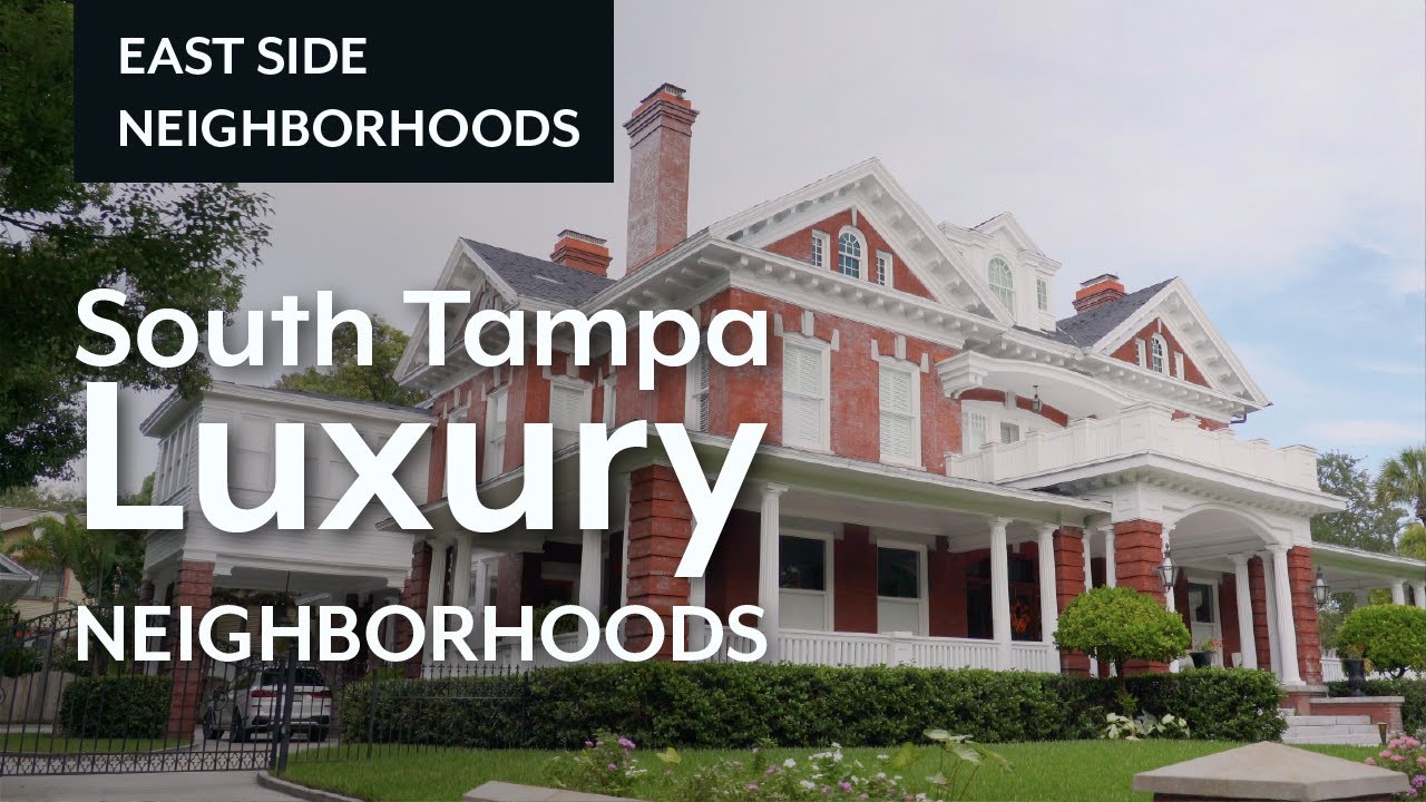 Tampa Bay Luxury Neighborhoods - South Tampa Pt. 1: Hyde Park, Palma Ceia, Bayshore Beautiful & More
