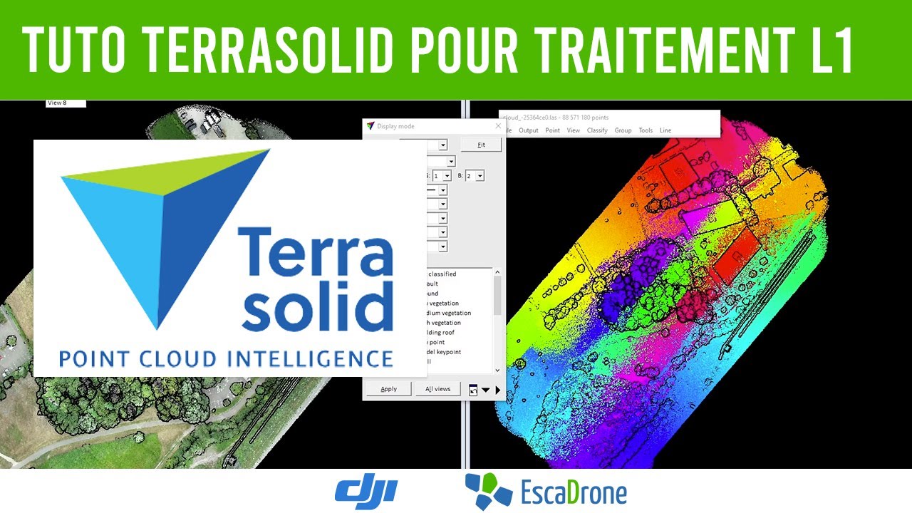 Escadrone Terrasolid Terrascan Dji L1 Tuto [EN]