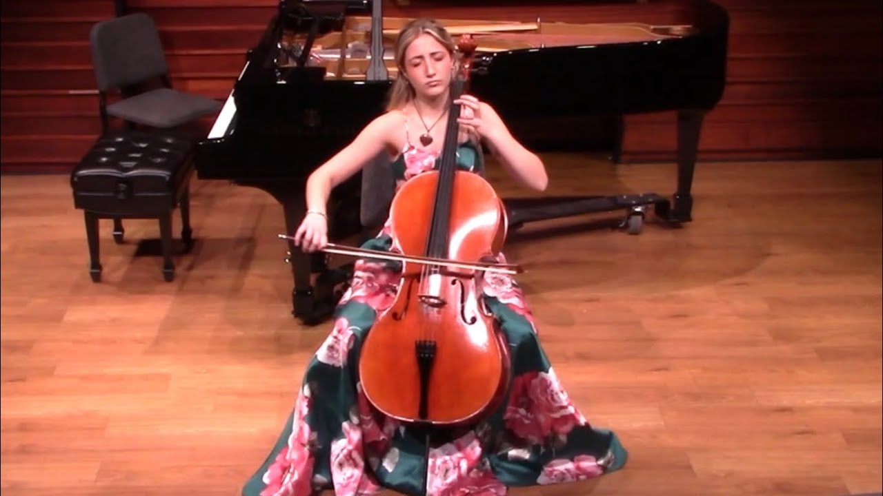 Bach Cello Suite 1 - Zara B’far Freshman Recital 