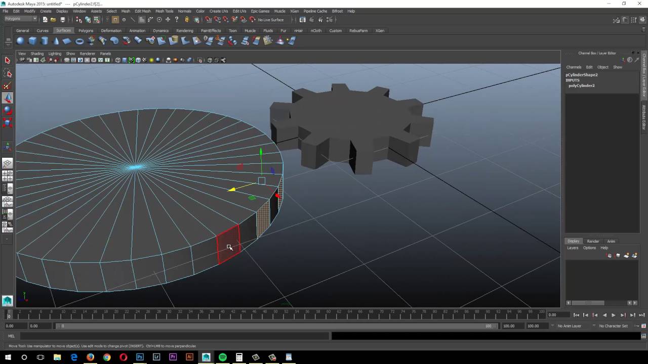 How To Set Up Gear in Maya Using Gear Ratios