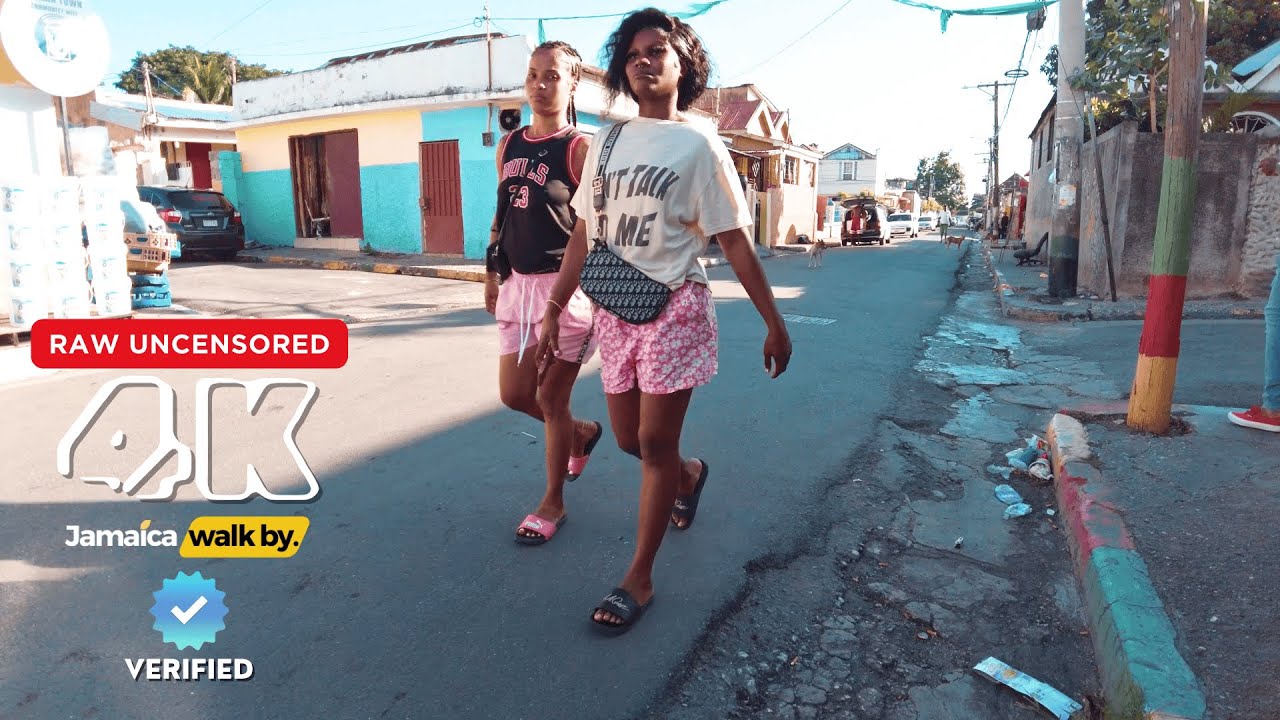 🟢✓⃝ Walking once NOTORIOUS COMMUNITY Allman Town Kingston Jamaica Full Tour 2025 4K