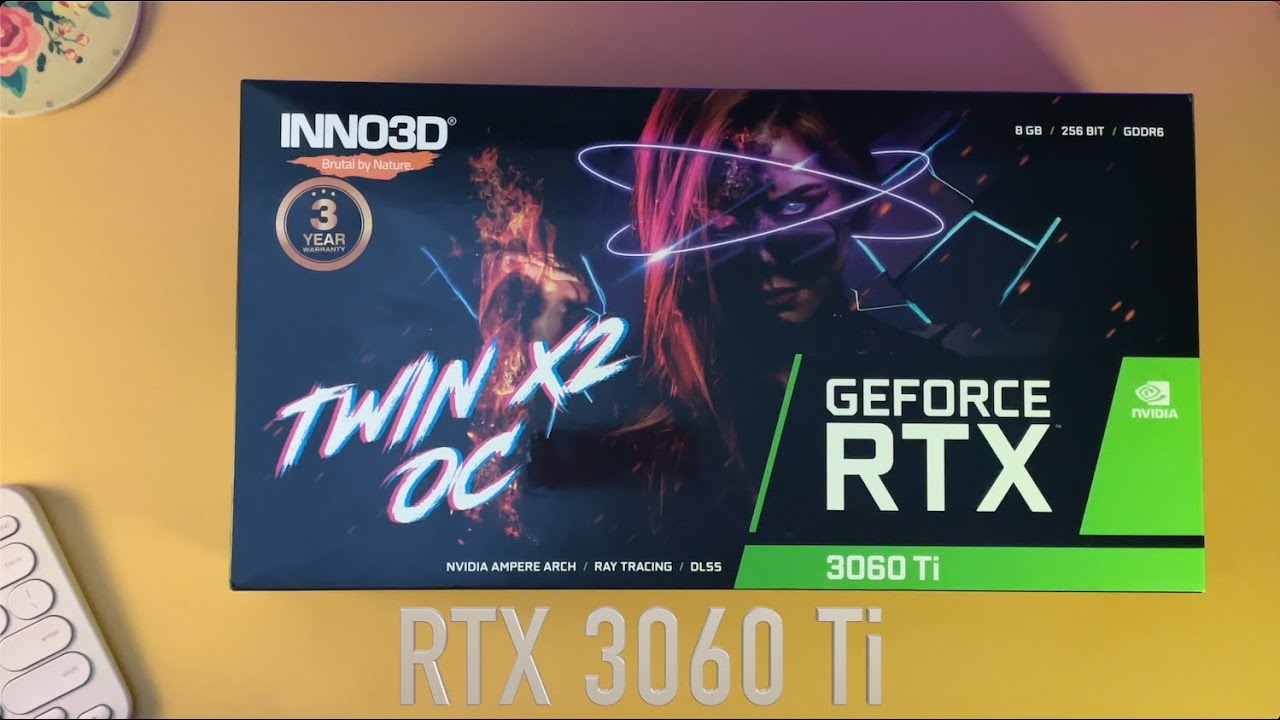 RTX 3060Ti Unboxing And Installation ll INNO3D TWIN X2 OC