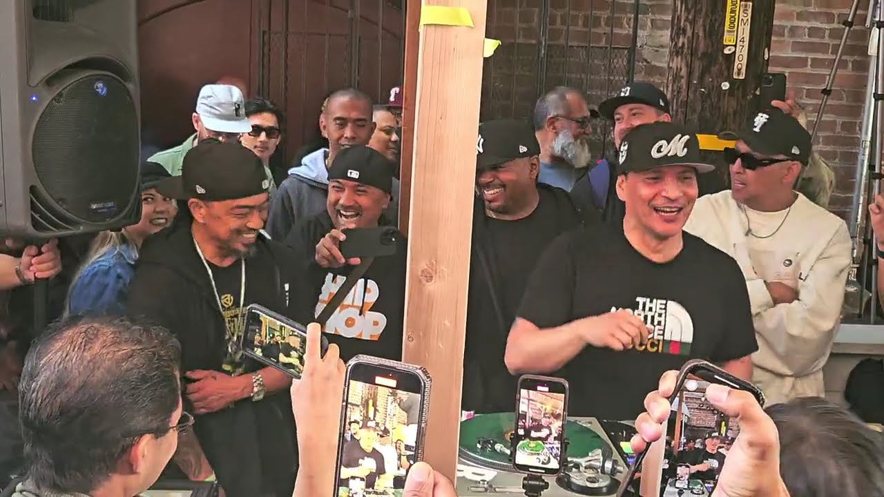Mix Master Mike- Shortkut to a speedy recovery- Victory Hall block party Aug 4 2024 San Francisco