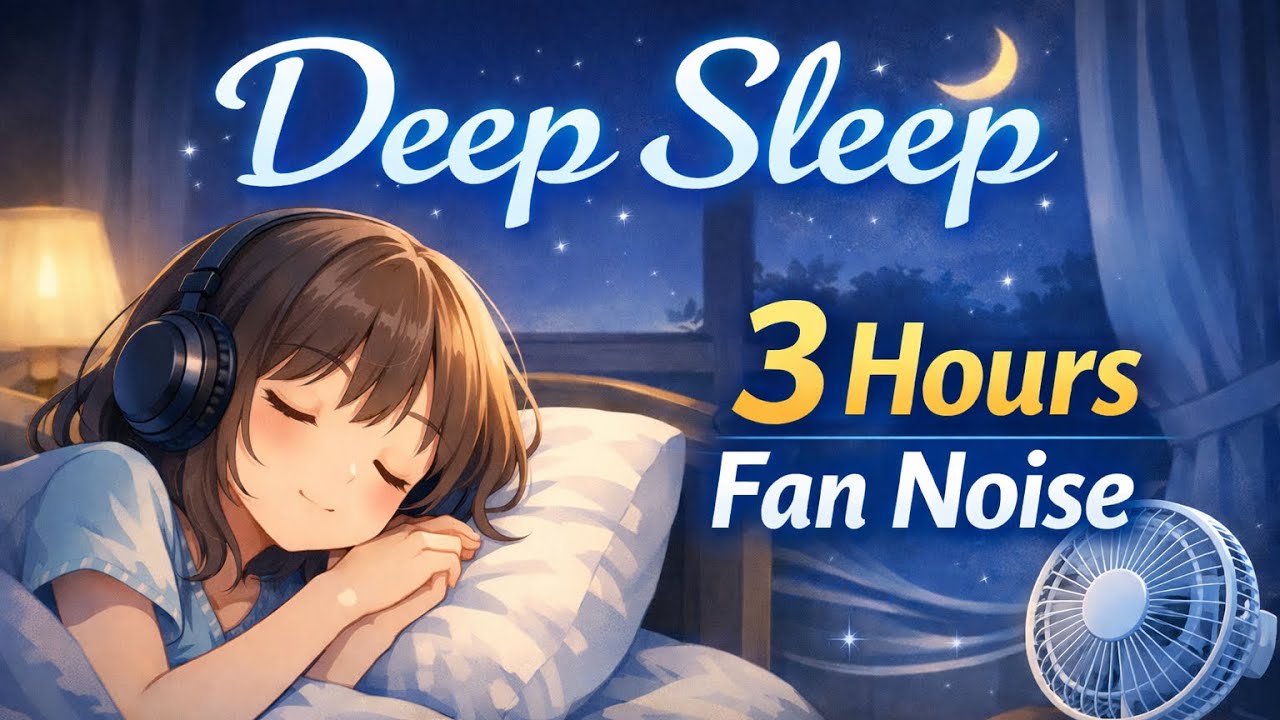 雨ホワイトノイズ 🌧️ Rain White Noise for Deep Sleep | 3 Hours