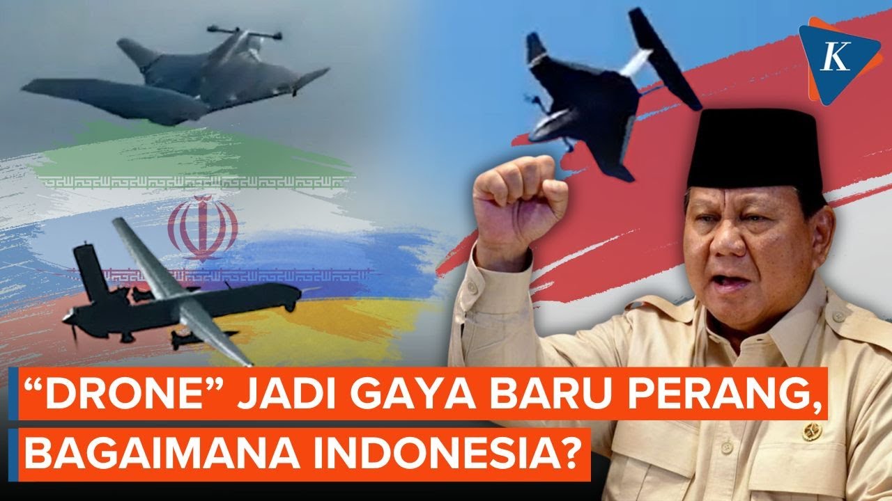 “Drone” Jadi Taktik Perang Modern, Bagaimana dengan Indonesia?