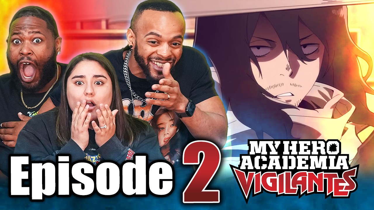 Aizawa X Knuckleduster 🔥 | My Hero Academia: Vigilantes Ep 2 Reaction