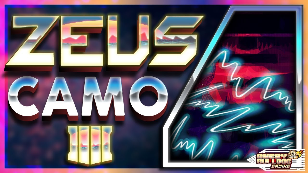 COD-BO4 ZEUS CAMO TUTORIAL │PAINTJOBS│ 1080P