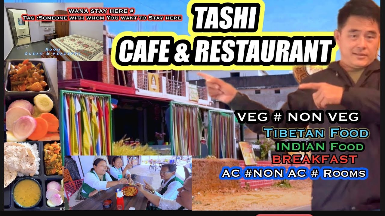Кафе и ресторан Таши (Mainpat #camp no 1 Road# Tibetan YouTuber #Tibetan Vlogger