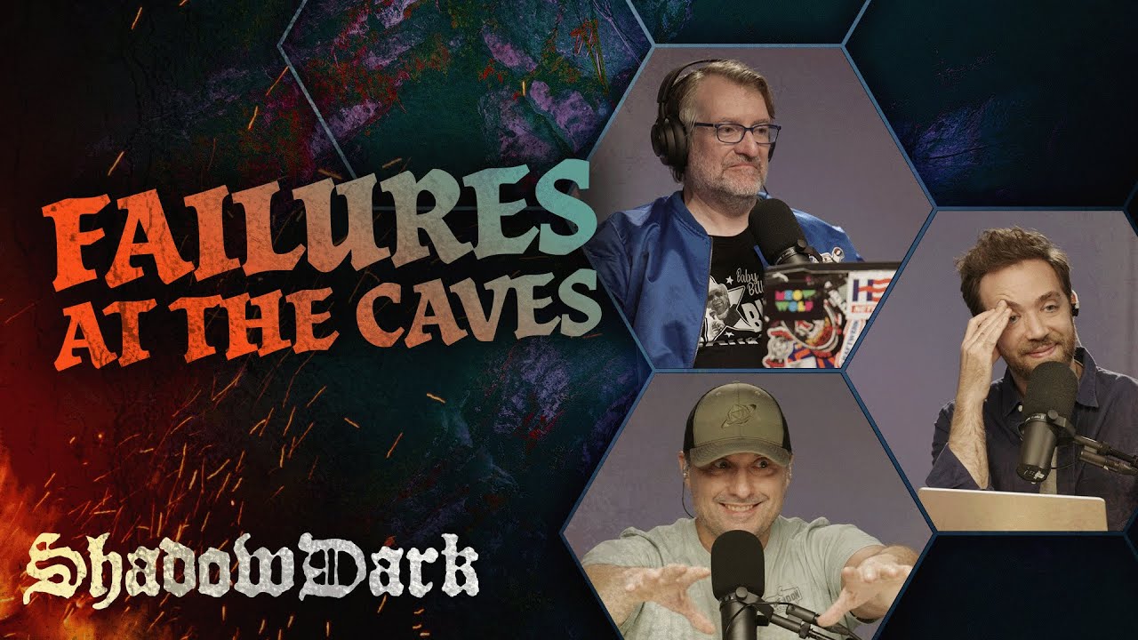 Failures at the Caves | Shadowdark RPG Episode 10 | The Glass Cannon Podcast