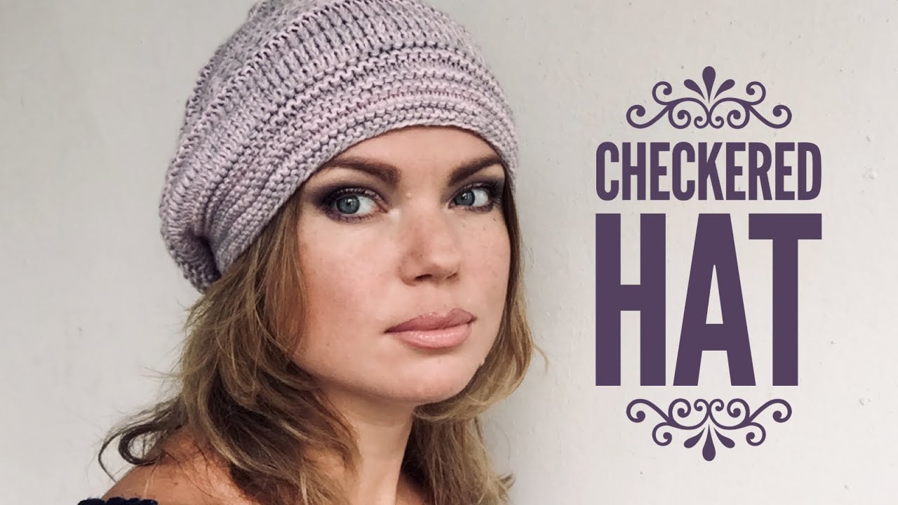 Вяжем  ПЫШНУЮ шапочку- берет))) Мастер-класс! / How to knit fashion hat!