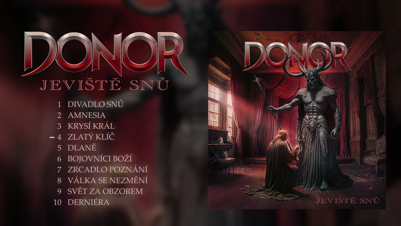 DONOR - Jevi&scaron;tě snů (Full Album Stream)